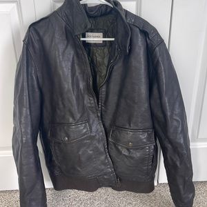 Dockers Lined Leather Jacket